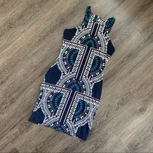 TART 95% Modal High Neck Cut-Out Dress